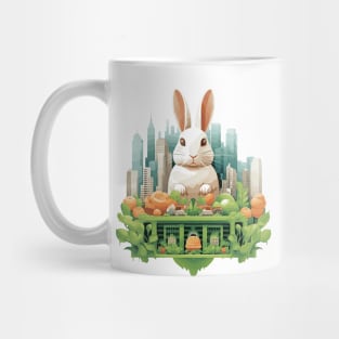 Rabbit Bunny Animal Beauty Nature City Discovery Mug